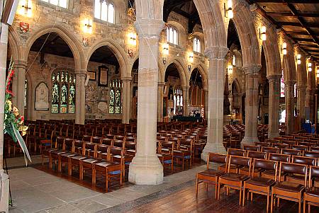 Bradford Cathedral - Cross Section